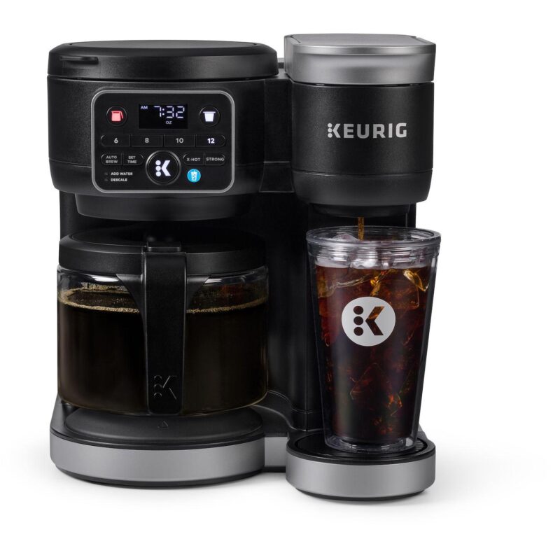 Keurig K-Duo Gen 2 Hot and Iced Single Serve and Carafe Coffee Maker