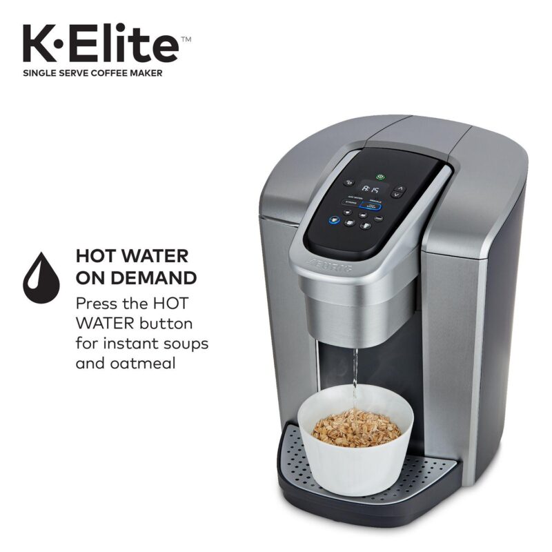 Keurig K-Elite Single-Serve K-Cup Pod Coffee Maker, Iced Coffee Capability - Image 10