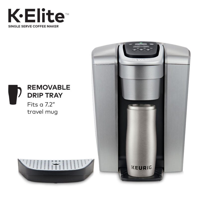 Keurig K-Elite Single-Serve K-Cup Pod Coffee Maker, Iced Coffee Capability - Image 8