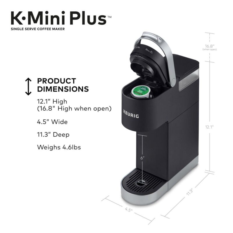 Keurig K-Mini Plus Single-Serve K-Cup Pod Coffee Maker - Image 11
