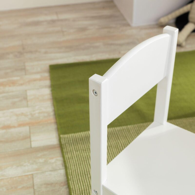 KidKraft Farmhouse Table and 4 Chairs Set - Image 7