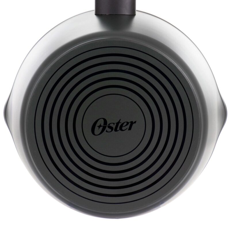 Kingsway 2.6 Quart Aluminum Nonstick Saucepan in Black - Image 3
