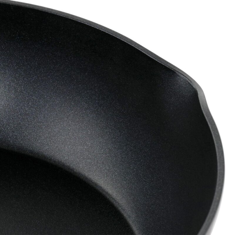 Kingsway 3.9 Quart Aluminum Nonstick Saute Pan in Black - Image 4