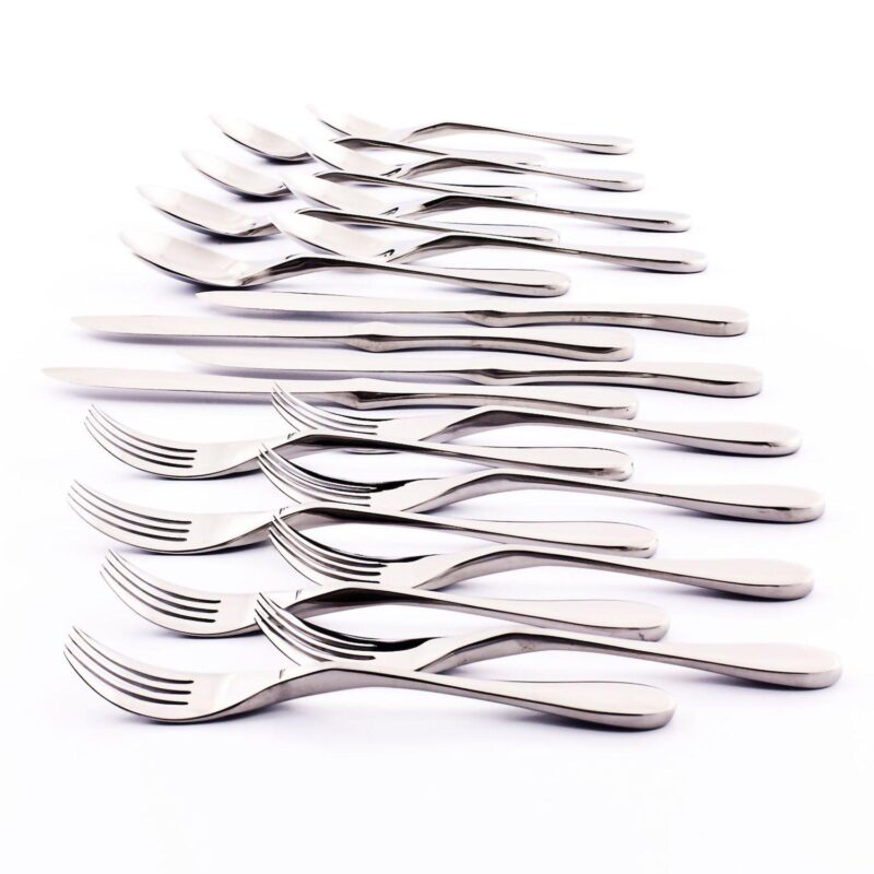 Knork Original Cutlery Gloss 20-piece Flatware Set - Image 3
