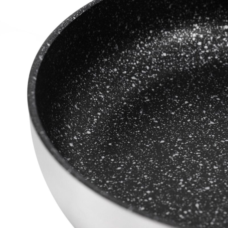 Korkmaz Gastro 11 Inch Proline Professional Series Tava and Frypan in Brushed Silver - Image 5
