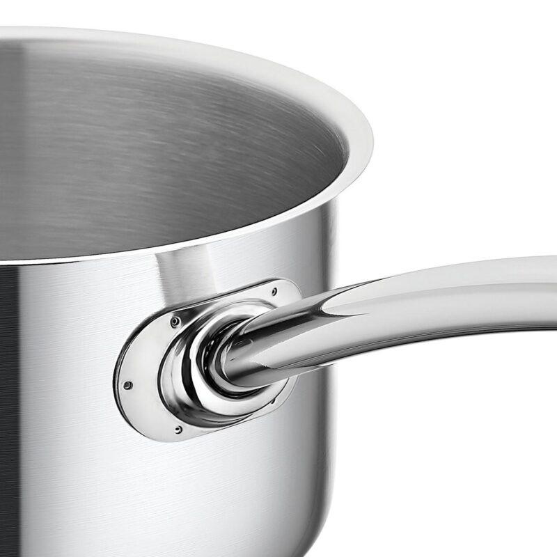 Korkmaz Gastro Proline 4.5 Liter Stainless Steel Saucepan in Silver - Image 2