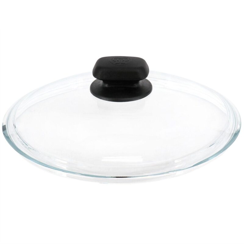 Korkmaz Ornella Non Stick 11 Inch 8 Liter Casserole with Lid in Black - Image 3