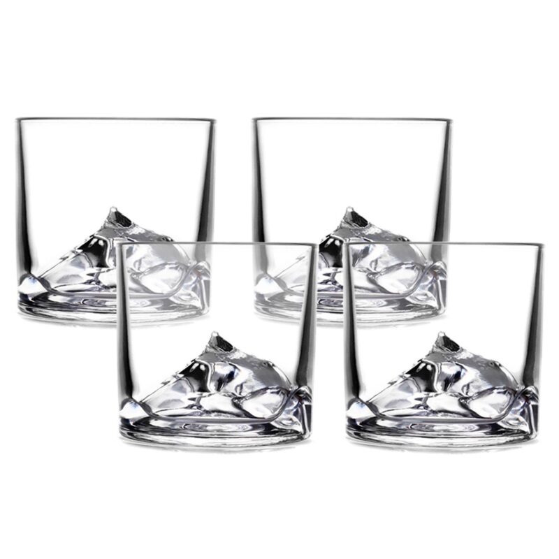 LIITON Mount Everest Crystal Whiskey Glass and Decanter Set - Image 5