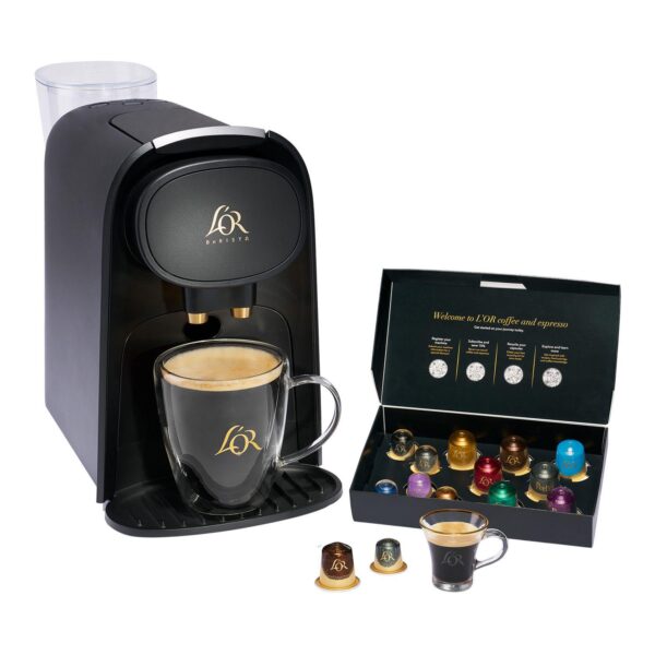 L'OR Barista Coffee and Espresso System, Tasting Box and Voucher Gift Set