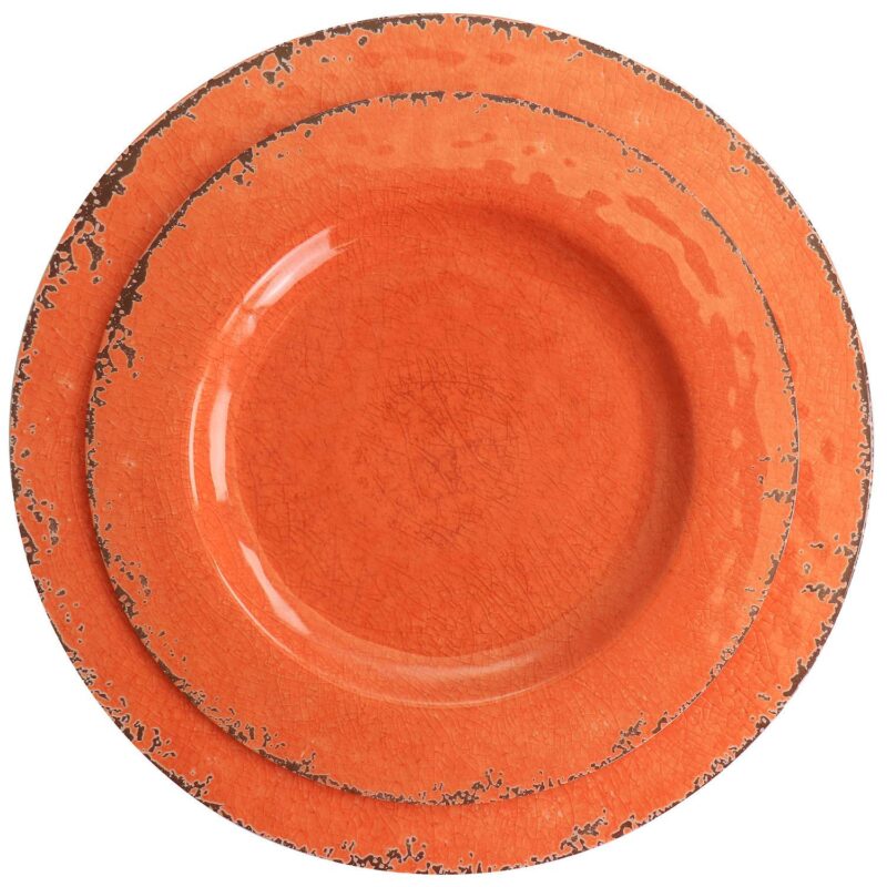 Laurie Gates California Designs Mauna 12 Piece Melamine Dinnerware Set - Image 4
