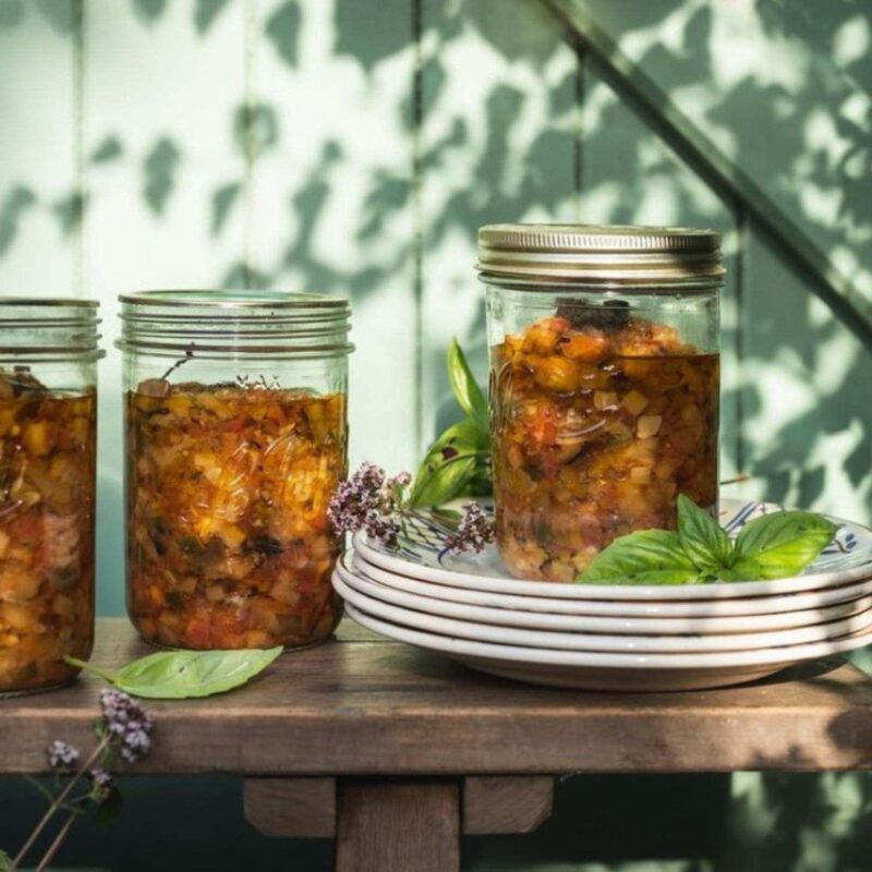 Le Parfait Familia Wiss Terrine French Glass Mason Jars With 2 Piece Lid - Canning Storage 33 Fl Oz - Image 4