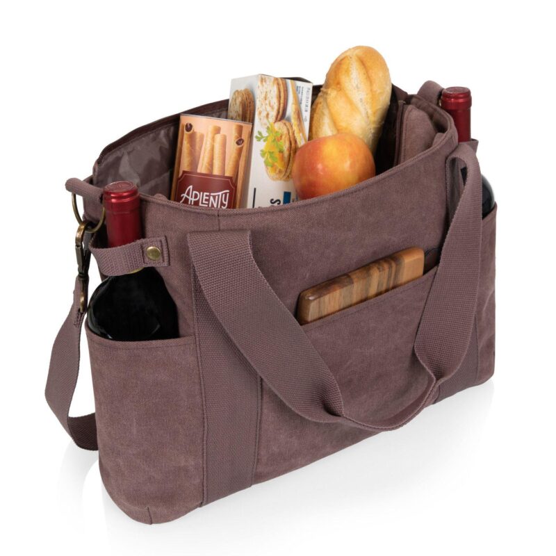 Legacy Temecula Canvas Wine and Cheese Tote Bag - Image 2