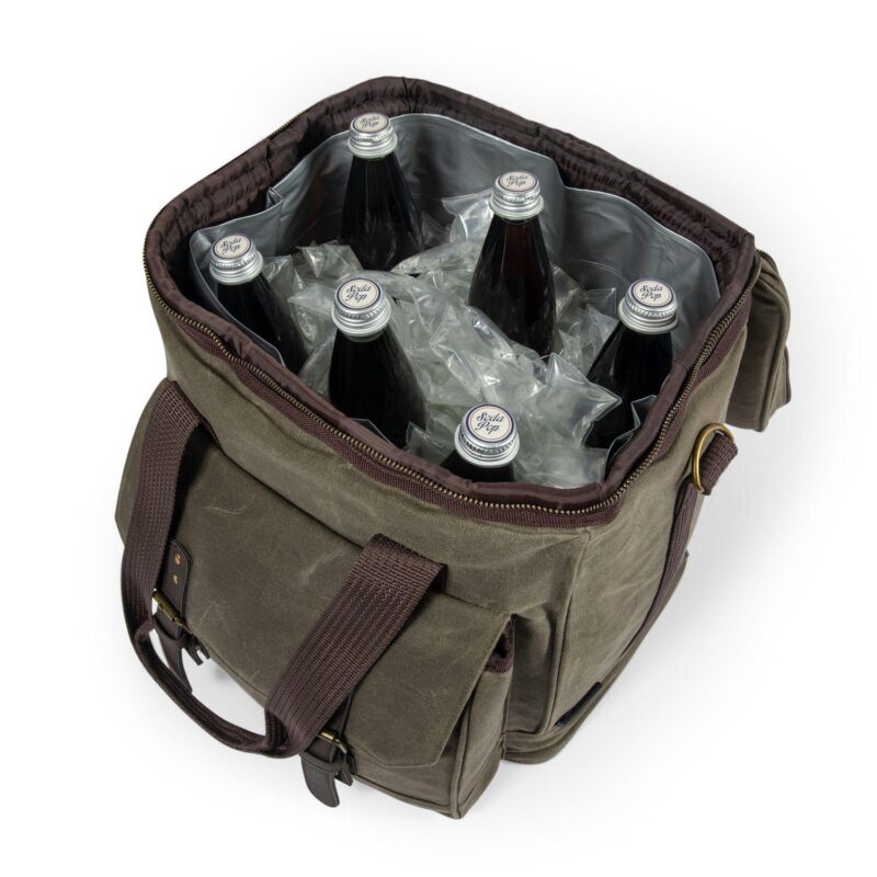 Legacy Weekender 6-Bottle Insulated Wine Bag - Image 6