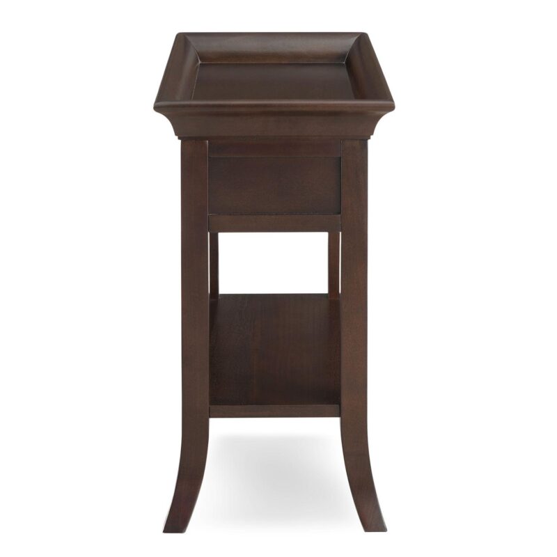 Leick Home Tray Edge Chairside End Table - Image 3