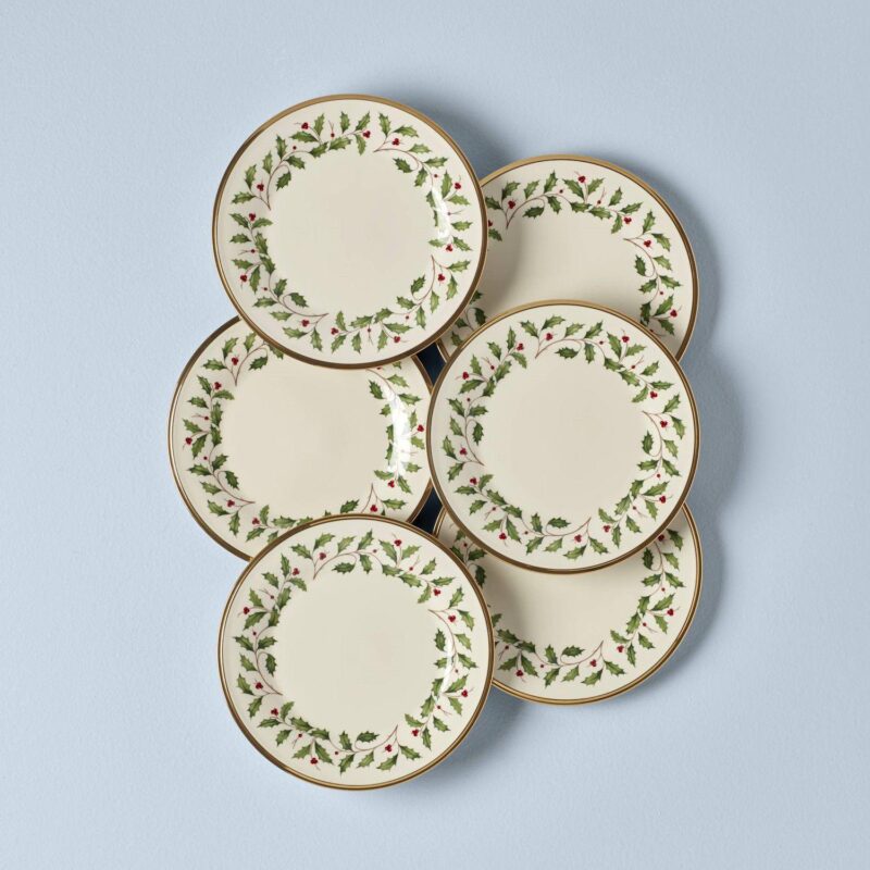 Lenox 3-Piece Holiday Salad Plate Set - Image 2