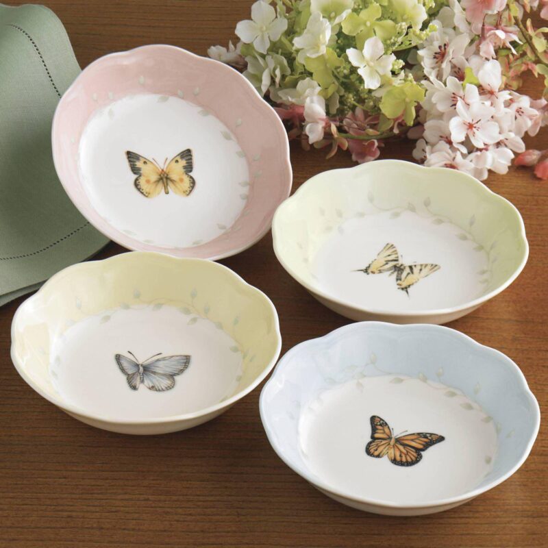 Lenox Butterfly Meadow 4-pc. Fruit Bowl Set - Image 3
