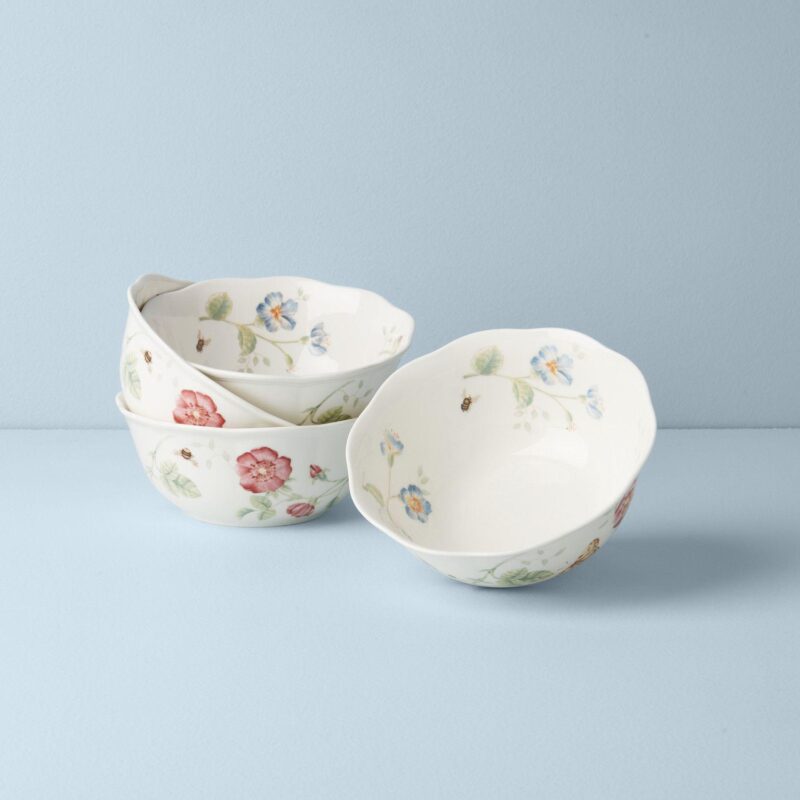 Lenox Butterfly Meadow 4-pc. Large All-Purpose Bowl Set - Image 3