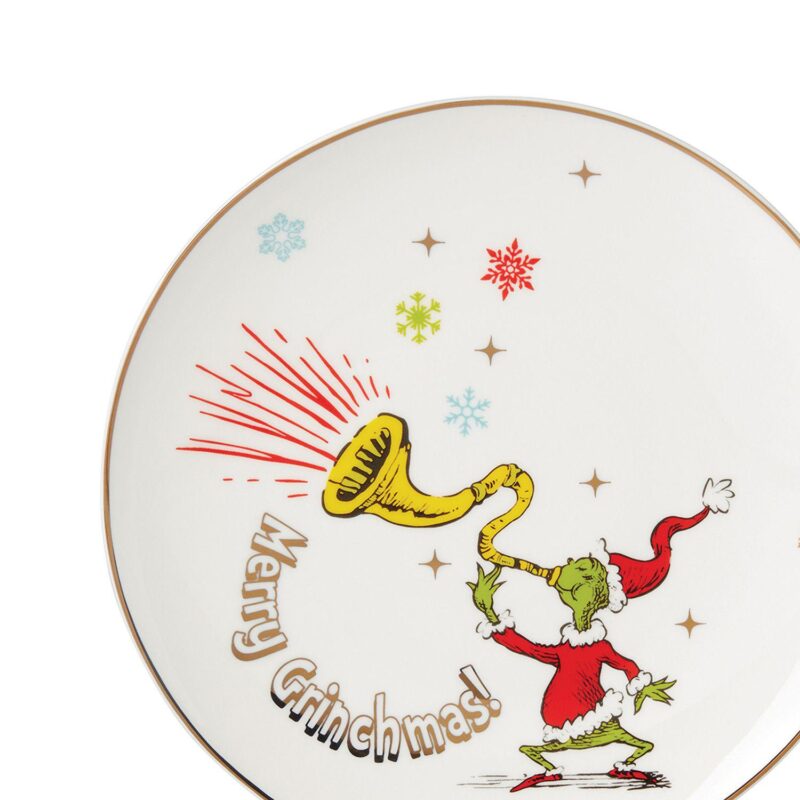 Lenox Dr. Seuss Merry Grinchmas 4-pc. Assorted Accent Plate Set - Image 4