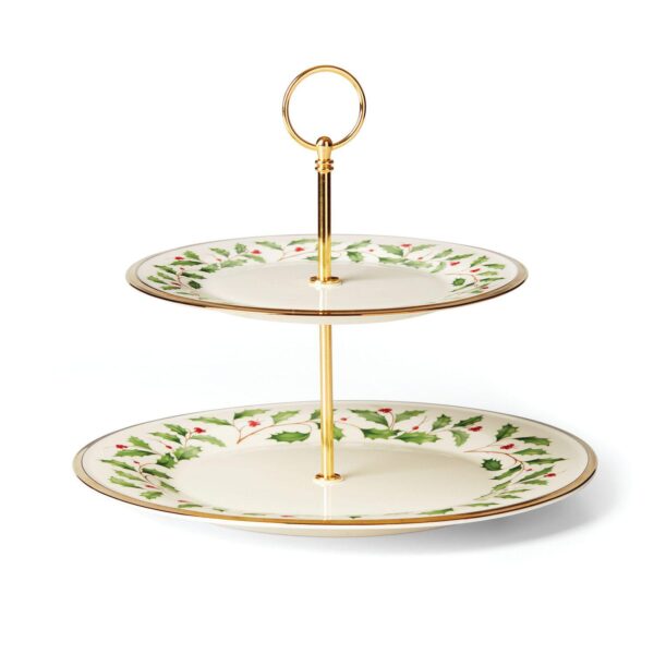 Lenox Holiday 2-Tiered Server