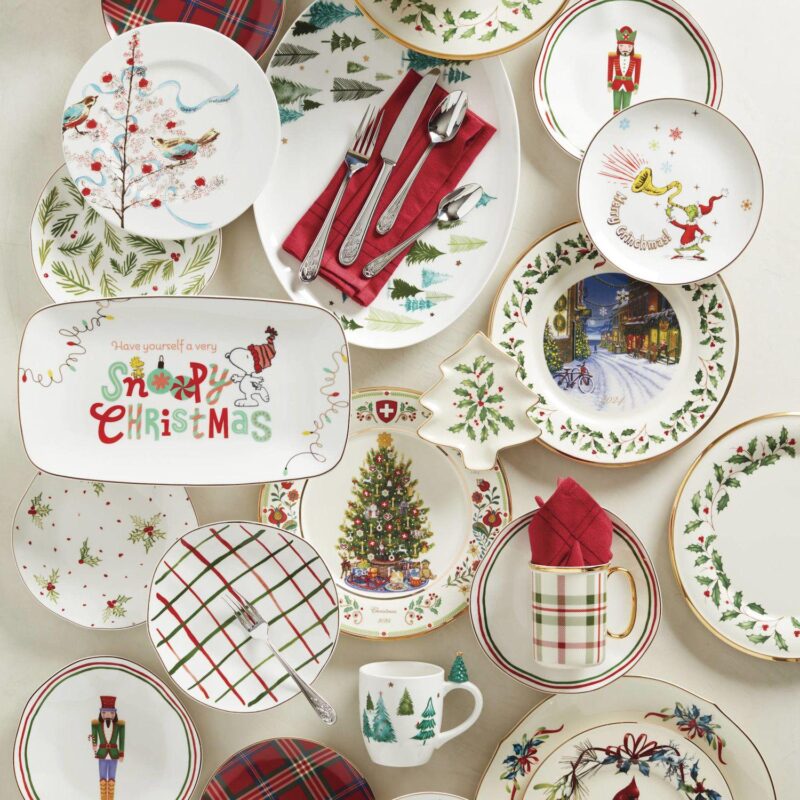 Lenox Holiday Dinnerware Salad Plates 4-piece Set - Image 7