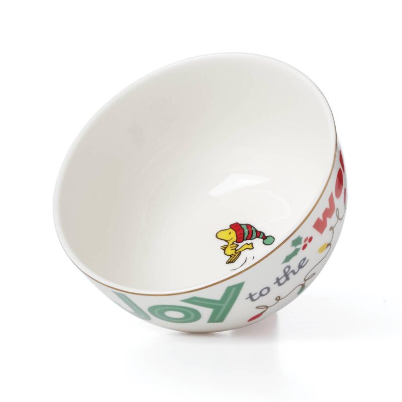 Lenox Peanuts Snoopy Christmas 4-pc. All-Purpose Bowl Set - Image 2