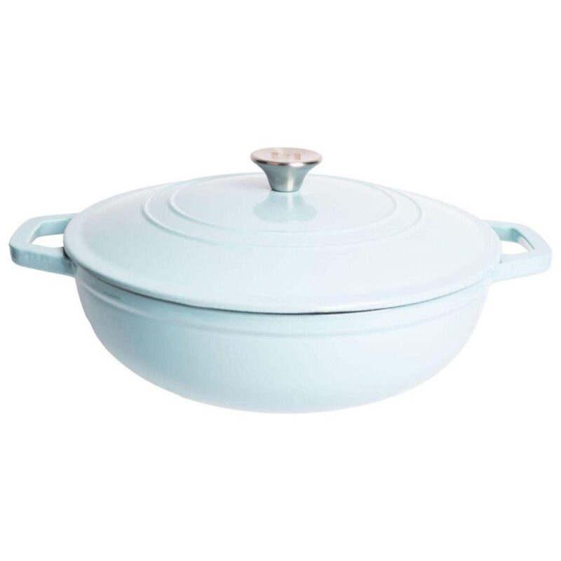 Lexi Home 5 Qt Round Enameled Dutch Oven Braiser - Image 7