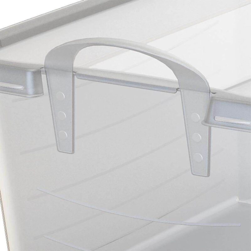 Life Story Clear Stackable Closet and Storage Box 55 Quart Containers, (6 Pack) - Image 4