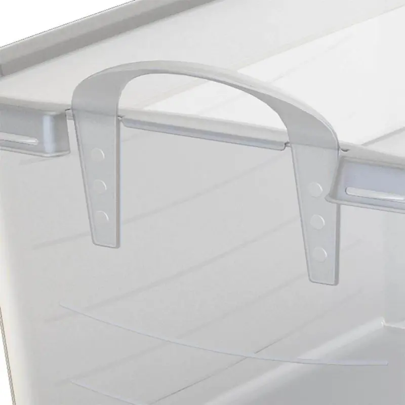 Life Story Clear Stackable Closet and Storage Box 55 Quart Containers, (6 Pack) - Image 4