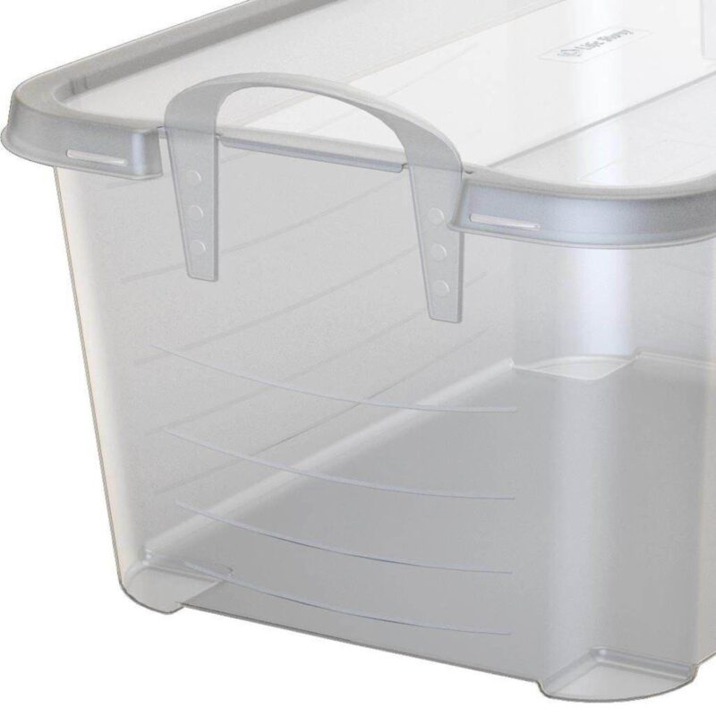 Life Story Clear Stackable Closet and Storage Box 55 Quart Containers, (6 Pack) - Image 3