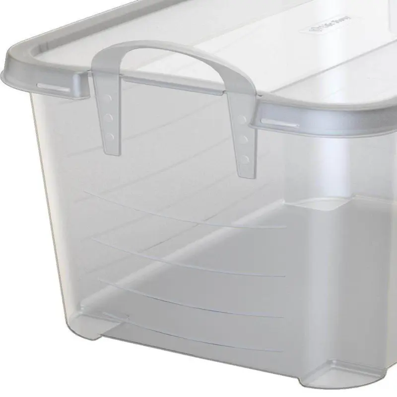 Life Story Clear Stackable Closet and Storage Box 55 Quart Containers, (6 Pack) - Image 3