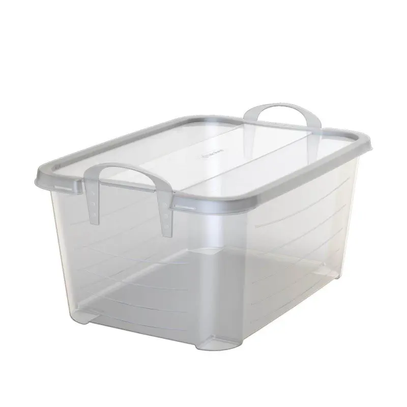 Life Story Clear Stackable Closet and Storage Box 55 Quart Containers, (6 Pack) - Image 2