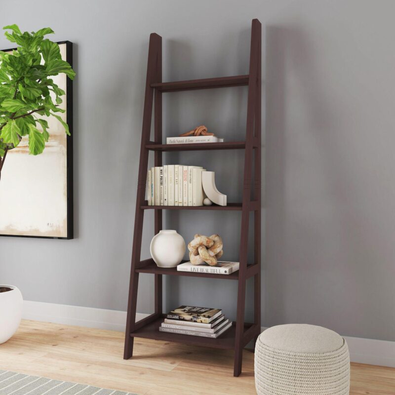 Linon 5-Tier Bookshelf - Image 3
