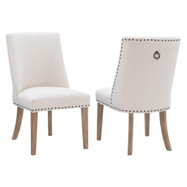 Linon Adler Dining Chair 2-Piece Set