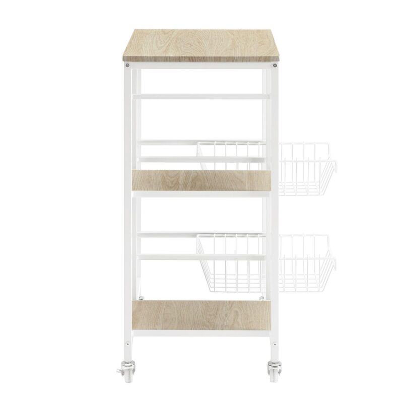 Linon Alicia Small Kitchen Cart - Image 6