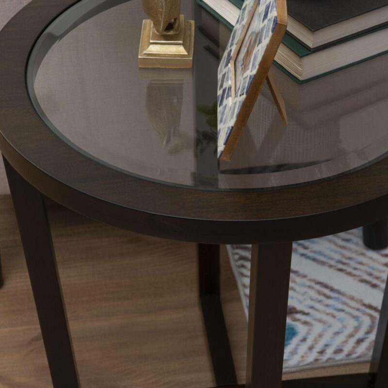 Linon Barnett Coffee And End Table 3-Piece Set - Image 5