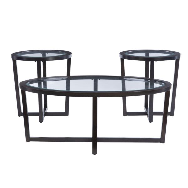 Linon Barnett Coffee And End Table 3-Piece Set