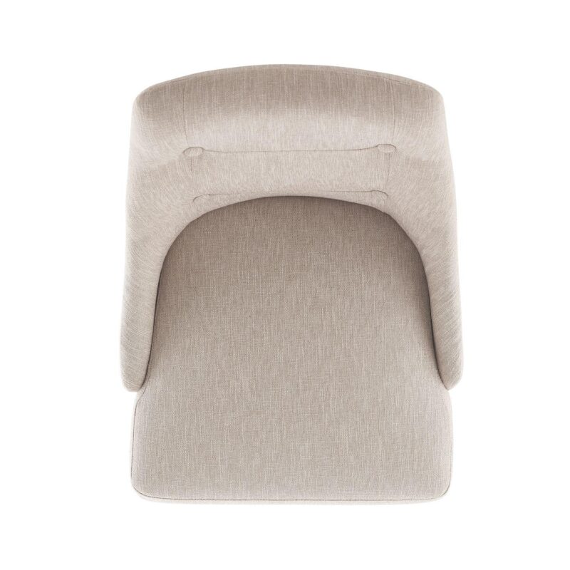 Linon Bellevue Adjustable Swivel Bar Stool - Image 7
