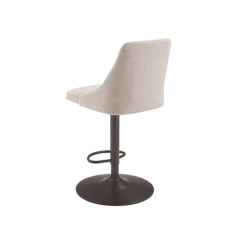 Linon Bellevue Adjustable Swivel Bar Stool - Image 6