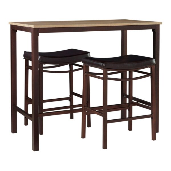 Linon Betty Pub Bar Table 3-piece Set