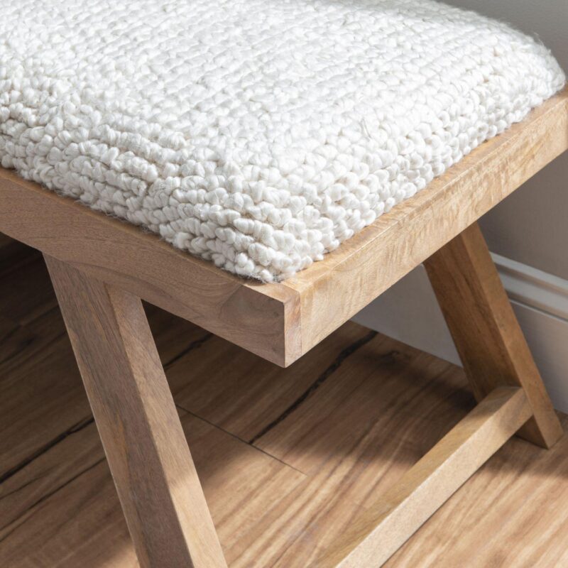 Linon Byan Upholstered Bench - Image 8