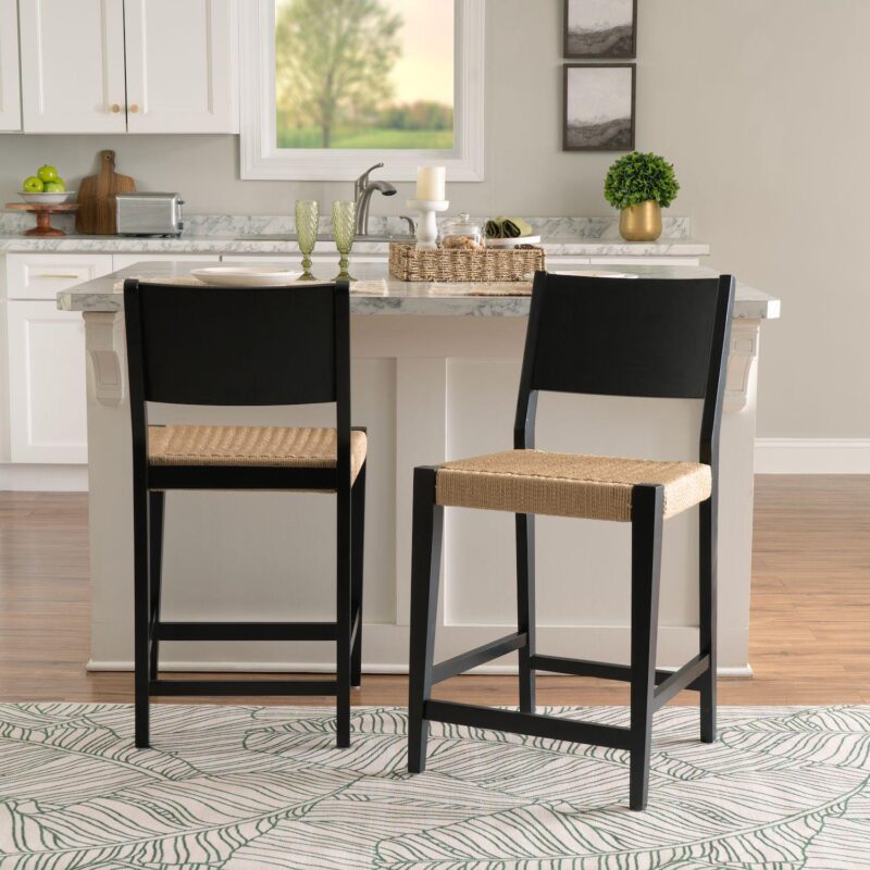 Linon Cadence Counter Stool 2-piece Set - Image 3