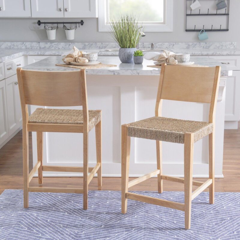 Linon Cadence Counter Stool 2-piece Set - Image 2