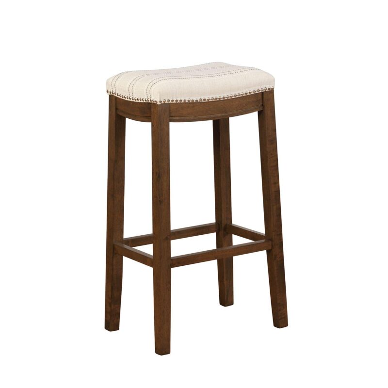 Linon Claridge Stripe Bar Stool - Image 6
