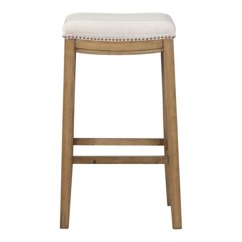 Linon Claridge Stripe Bar Stool - Image 3