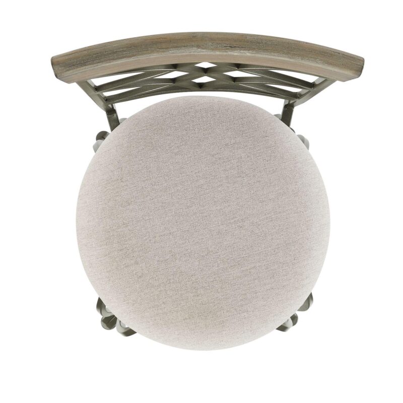 Linon Curves Metal Counter Stool - Image 7