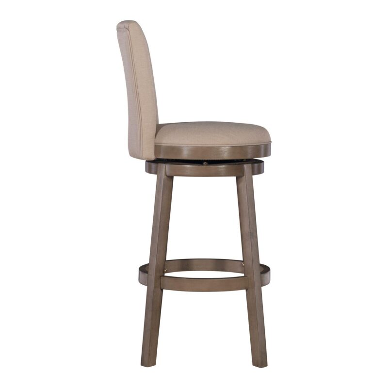 Linon Davis Swivel Bar Stool - Image 3