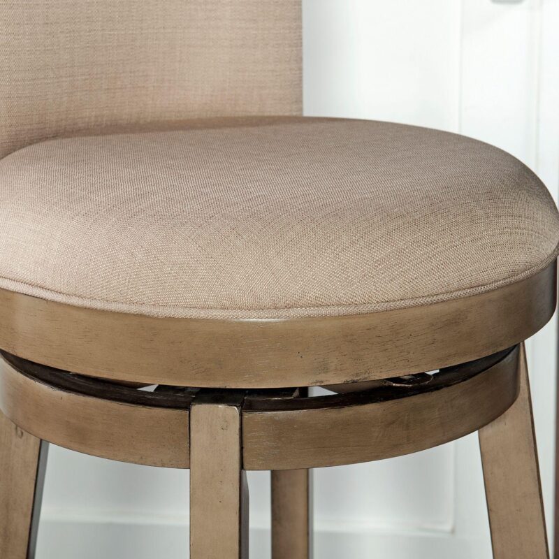 Linon Davis Swivel Bar Stool - Image 7