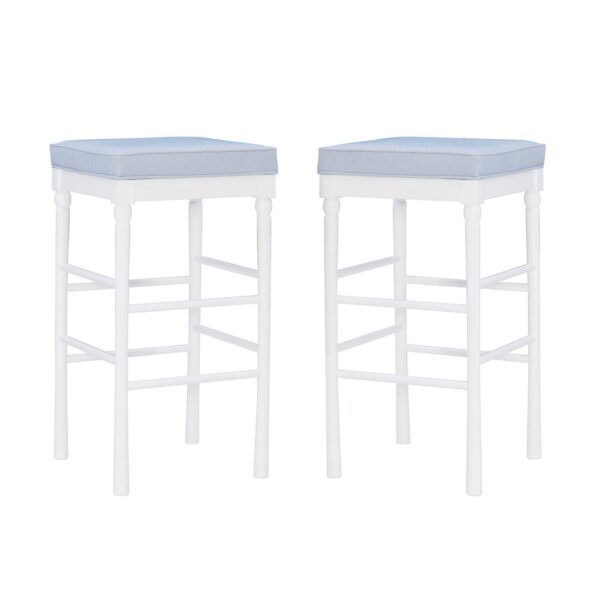 Linon Dehart Bar Stool 2-piece Set