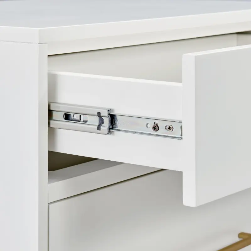 Linon Gloria Two Drawer Nightstand - Image 6