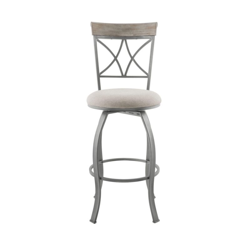 Linon Hamilton Swivel Bar Stool - Image 7